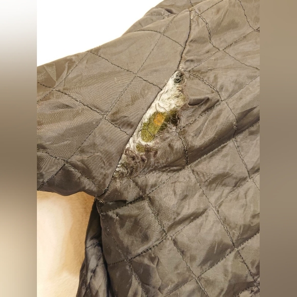 Vintage Quilted Fleece Unique Bohemian Floral Pattern Synchilla Style Fleece - Picture 4 of 4